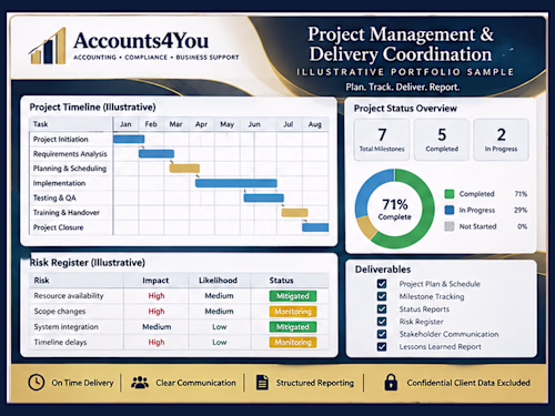 Project Management & Delivery Coordination
I