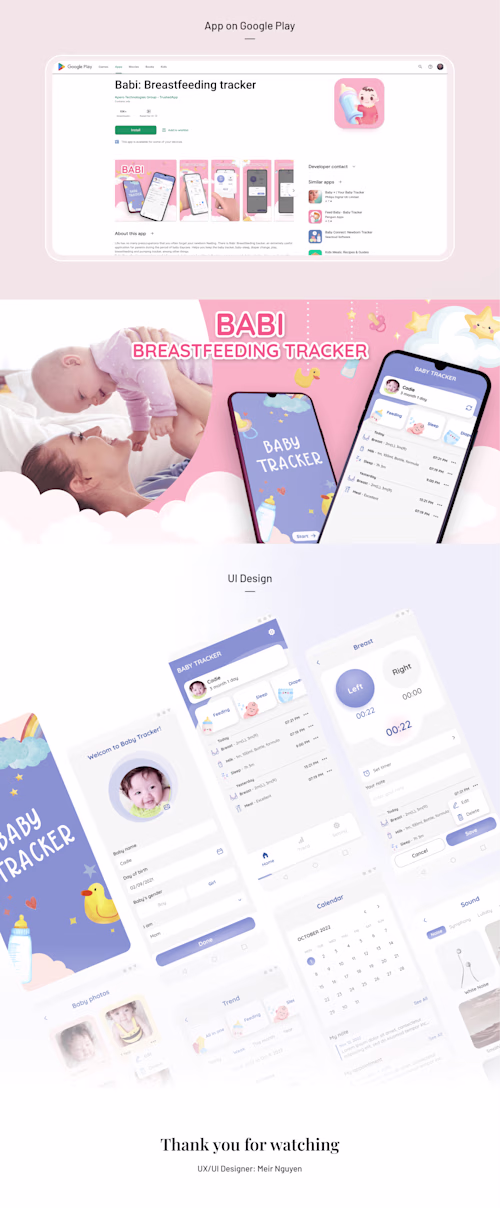 Babi: Breastfeeding tracker