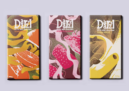 Chocolate packaging design