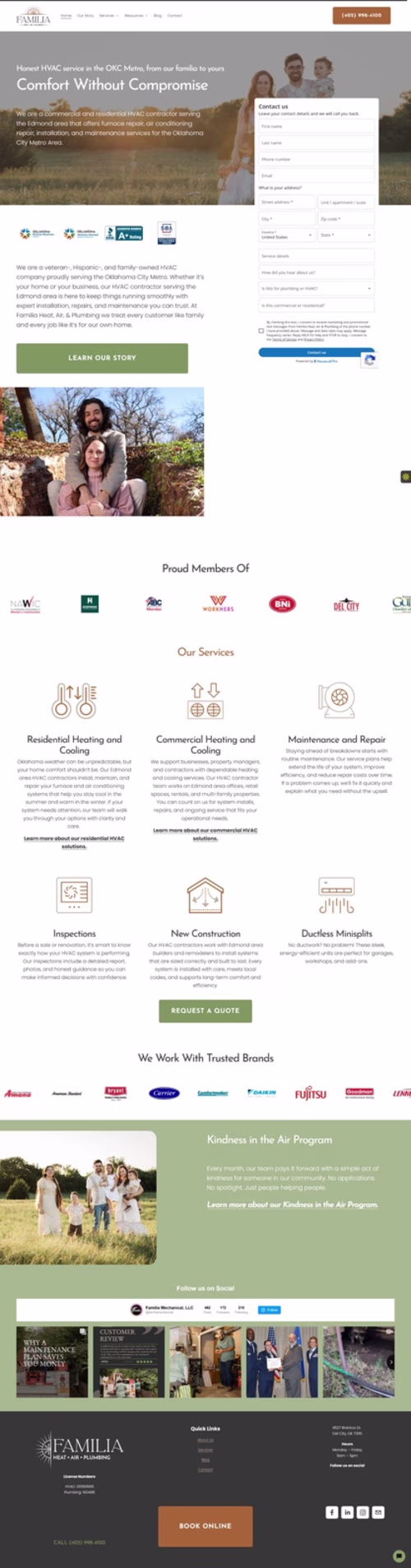 Full Stack Website Development with