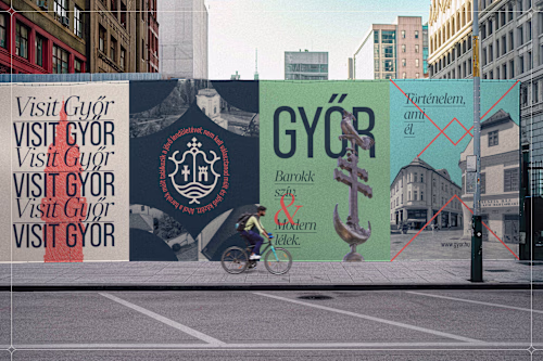 City Brand Identity & Logo Design | Győr