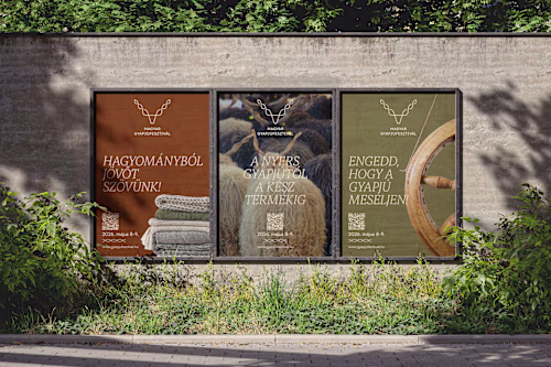 Festival Brand Identity & Logo Design | Hungarian Wool Festival