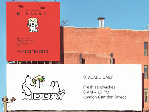 midday: a bold, modern sandwich
