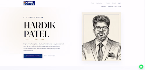 Corporate Website for Engineering & Infrastructure Firm