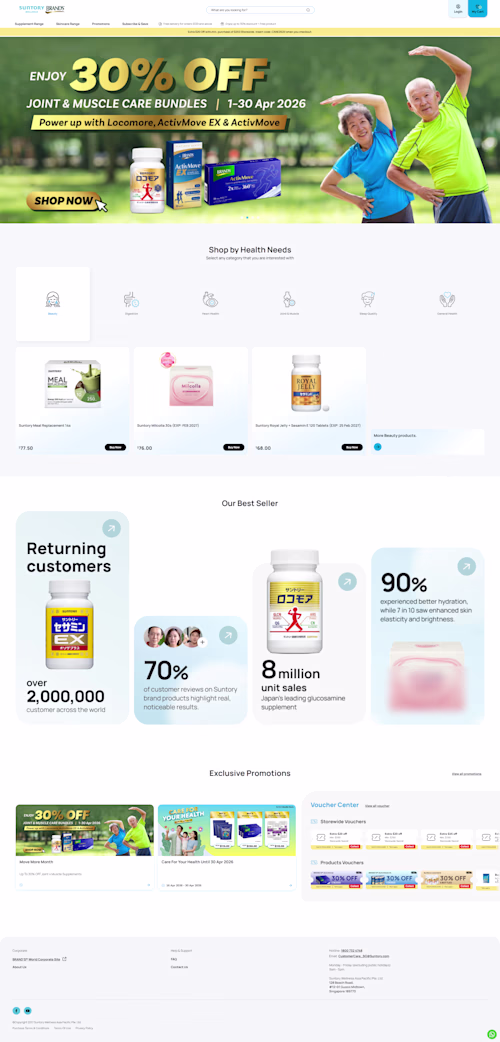  A headless e-commerce solution serving globally.