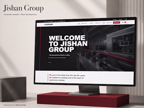 Jishan Group — Corporate Website & B2B Catalogue
