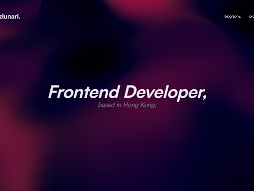 Personal Portfolio