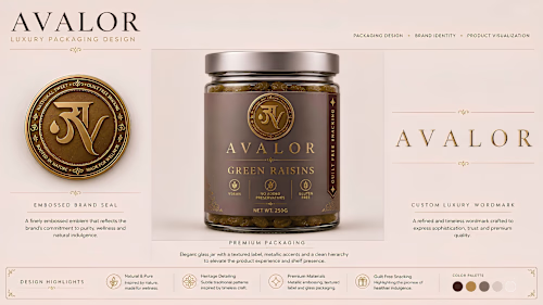 Avalor — Logo & Packaging Design
