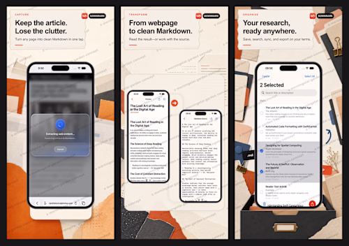 DownMark App Store Redesign —