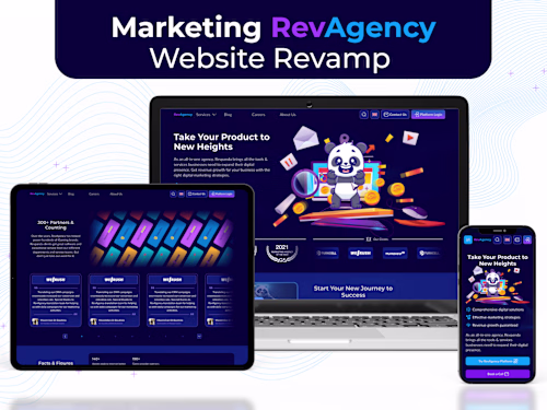 RevAgency Website Overhaul