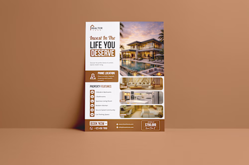 Premium Real Estate Flyer Design