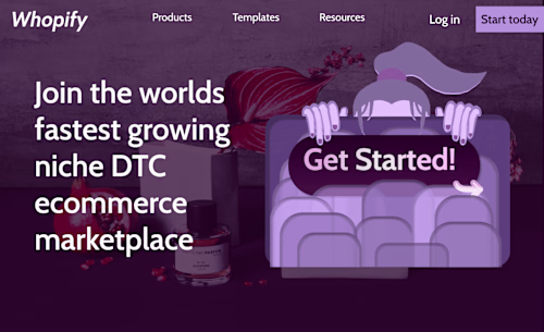 Whopify, an ecommerce demo site