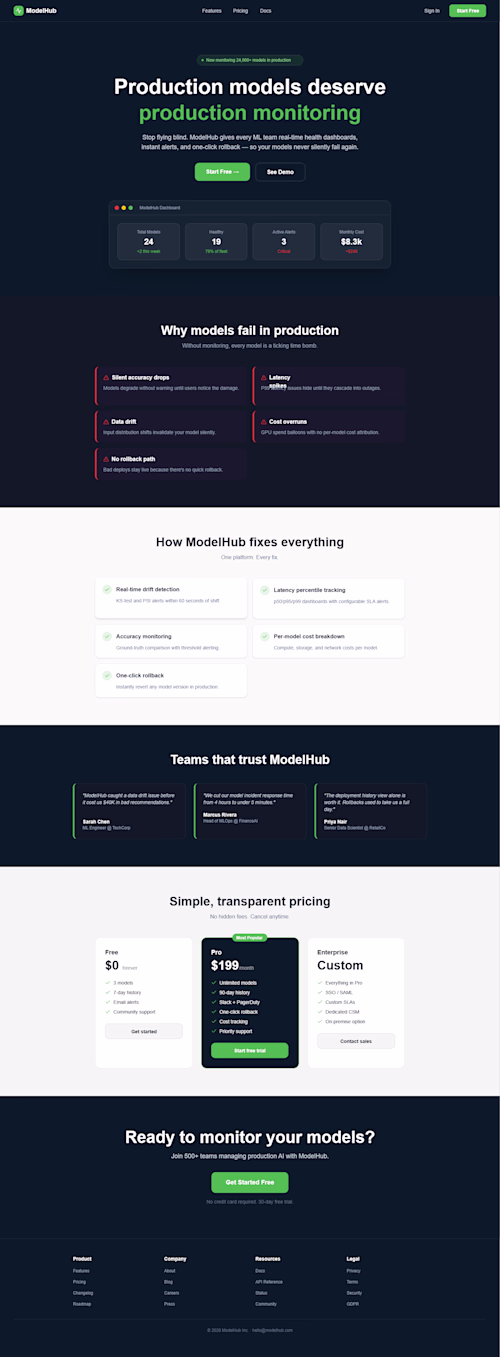 :Excited to share ModelHub -