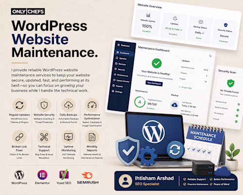 WordPress Website Maintenance