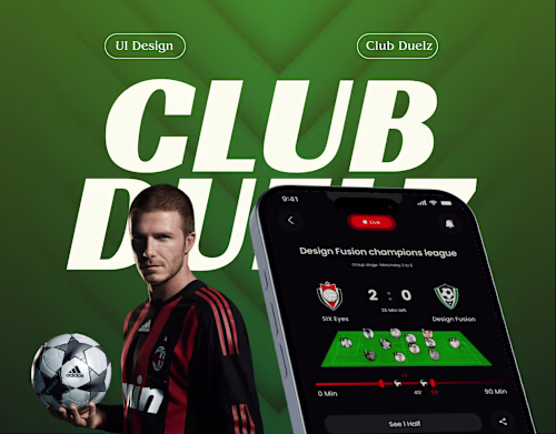 Club Duelz - App UI Design
