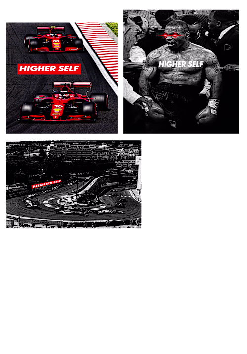 SHIRT DESIGNS I MADE FOR HIGHERSELF CLOTHING BRAND 