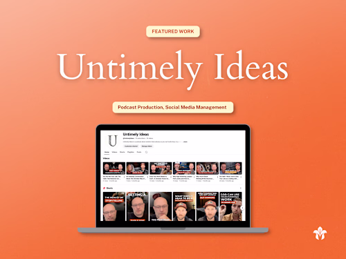 Untimely Ideas | Podcast Launch & LinkedIn Growth