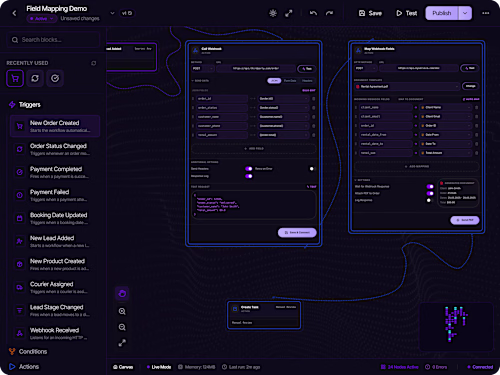 CRM Dashboard Design for Restaurant Tech