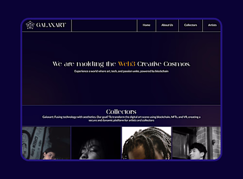 Galaxart – Web3 Digital Art & Collector Platform