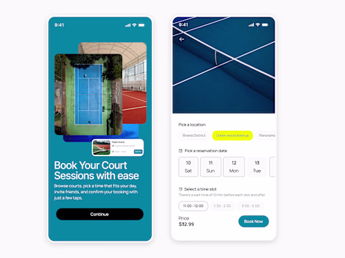 Greater Padel — Mobile App UI/UX (Spec Project)