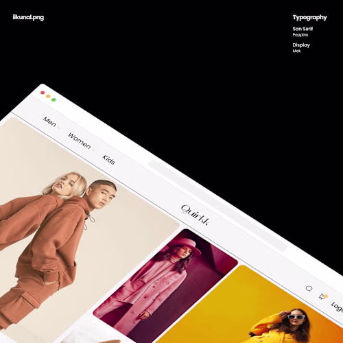Quirkk | Web Landing Page 