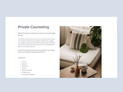 Web copy | Courageous Living