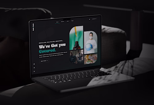 Medi+Made - Landing Page Design