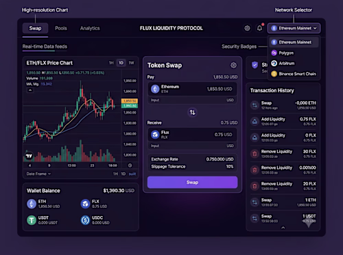 DeFi Liquidity Protocol — Smart