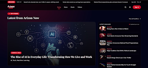 News Website