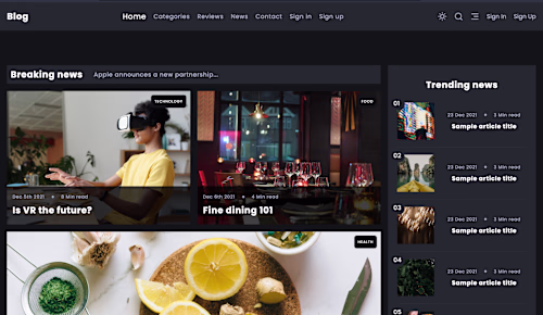 Blog App