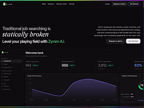 Zymm AI - Automate your job search with AI