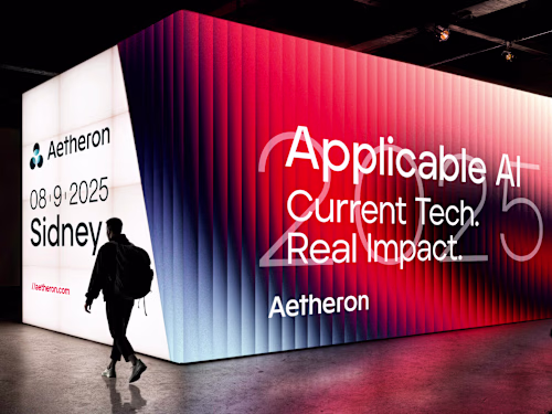 Aetheron — Brand & Visual Identity for Enterprise AI