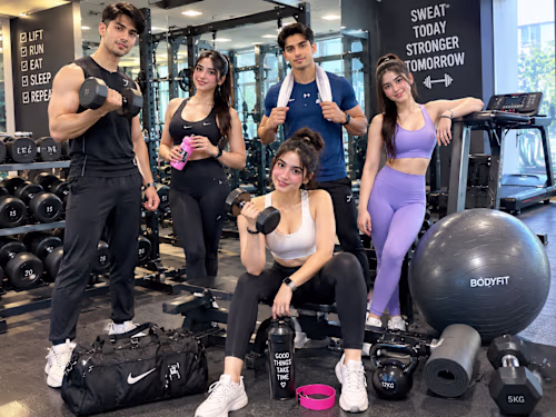 No Brand or gym advertisement just for work.