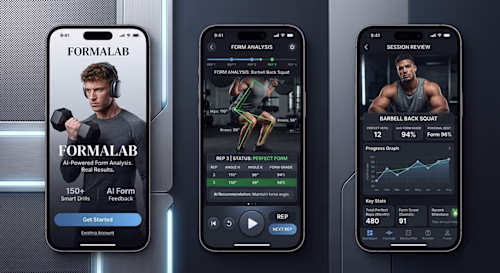 AI Powered Fitness App UI Design