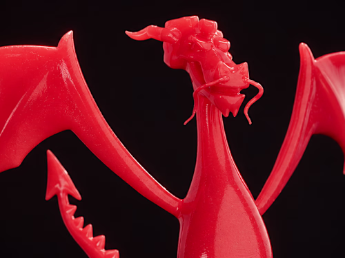 Printable 3D  Dragon Model