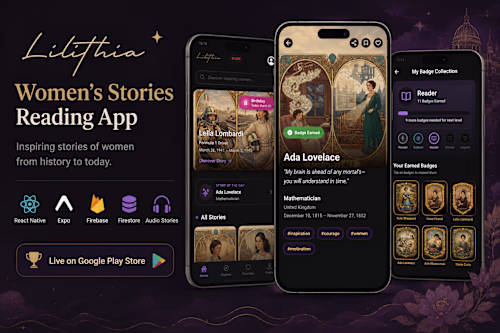 Lilithia – Women’s Stories & Reading App