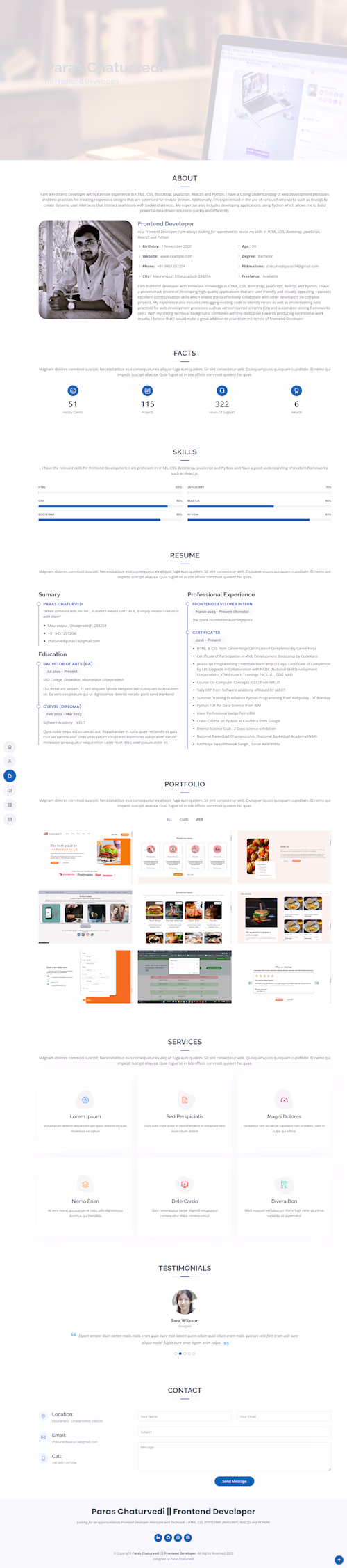Personal Portfolio
