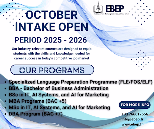EBEP — October Intake (Education Poster)