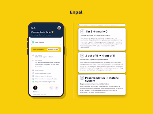 Enpal customer portal: Homeowners knew