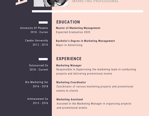 Sample Resume Design
