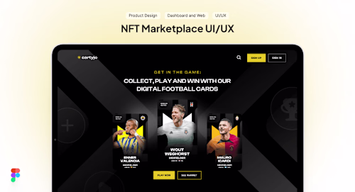 Cartyjo - Web3 Project UI/UX