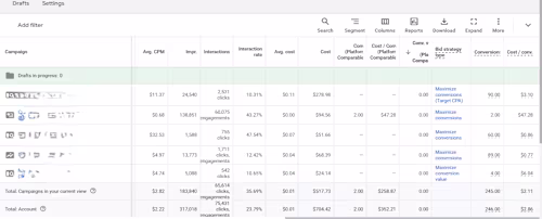 Google Ads (Multiple Campaigns) for a Service based website