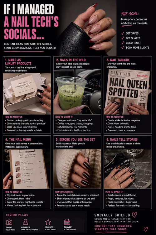 social media manager for nail