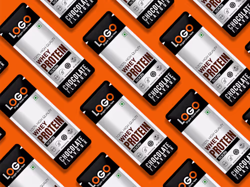 PRODUCT PACKAGING-LABEL DESIGN WITH 3D MOCKUP