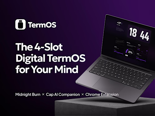 TermOS — The 4-Slot Digital Thermos for Your Mind