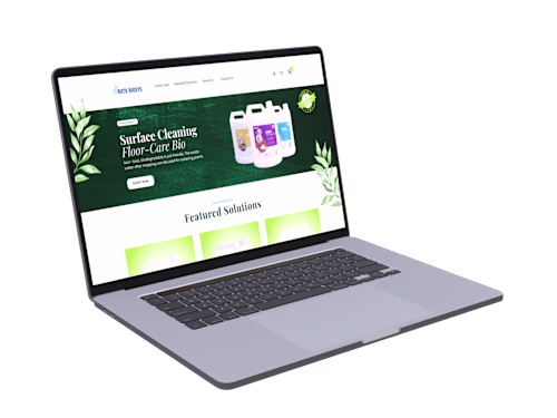 Rutu Biosys Webpage Design