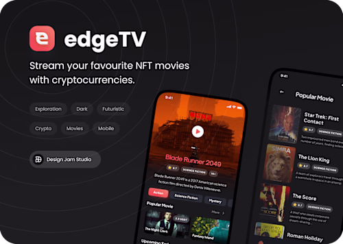 EdgeTV — NFT Movies Streaming App