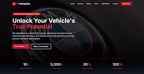 Automotive Tuning Web Application