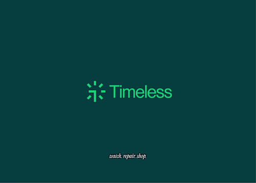 Timeless watch repair shop
