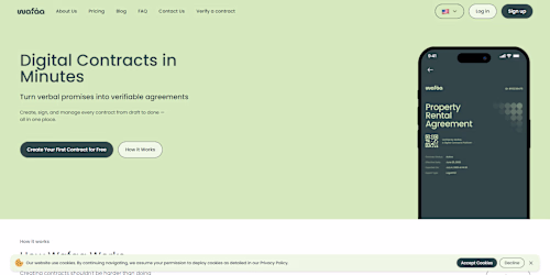 Built Wafaa, a digital contract